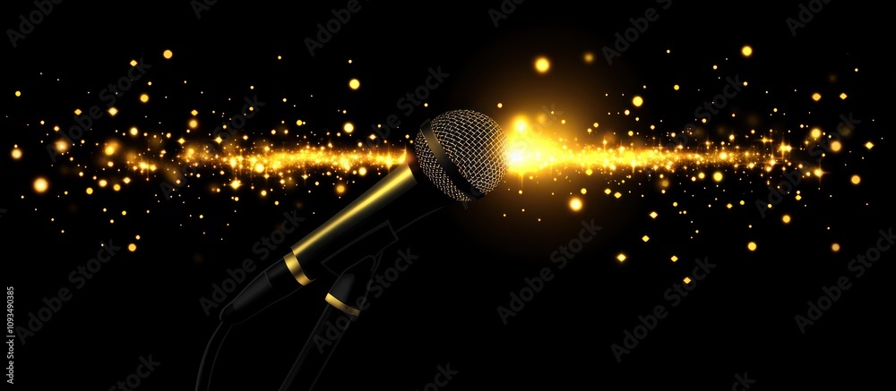 Golden Mic Sparkle Night Show Golden Mic Sparkle Night Show