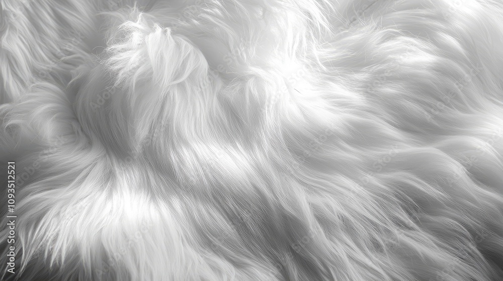 White Fur Texture Abstract Background White Fur Texture Abstract Background