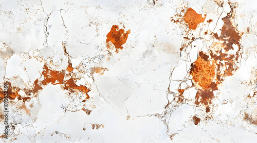 Wallpaper Mural A detailed texture of rusty metal with patches of corrosion and peeling paint Torontodigital.ca