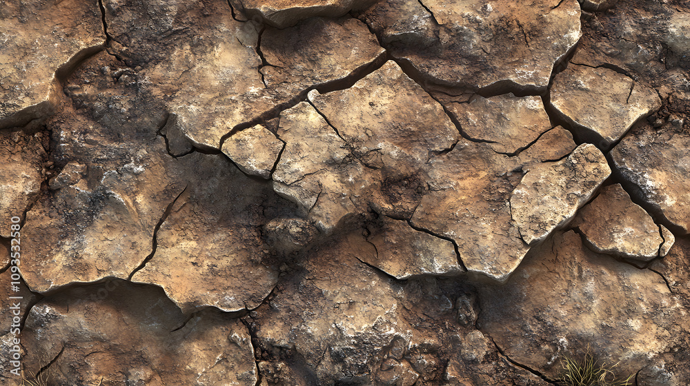 cracked dry earth texture with realistic cracks and dusty tones cracked dry earth texture with realistic cracks and dusty tones