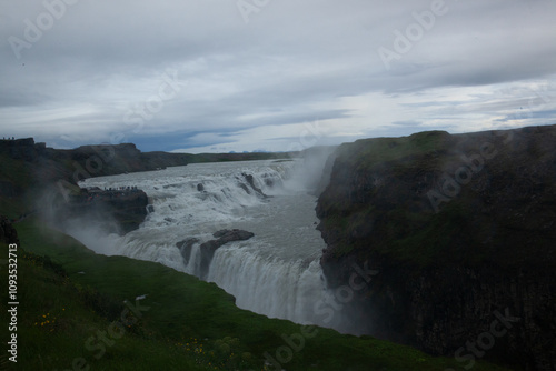 waterfall in Iceland