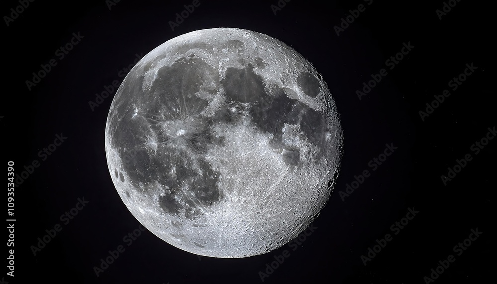 Obraz premium Full moon in the night