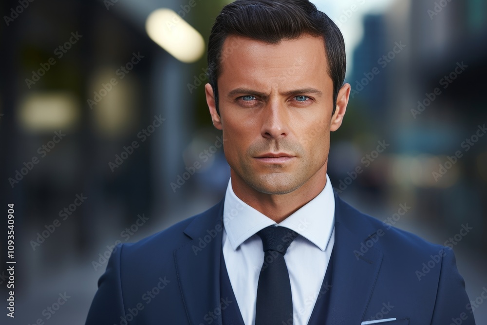 Image of a successful professional in a contemporary office environment with space for text Image of a successful professional in a contemporary office environment with space for text