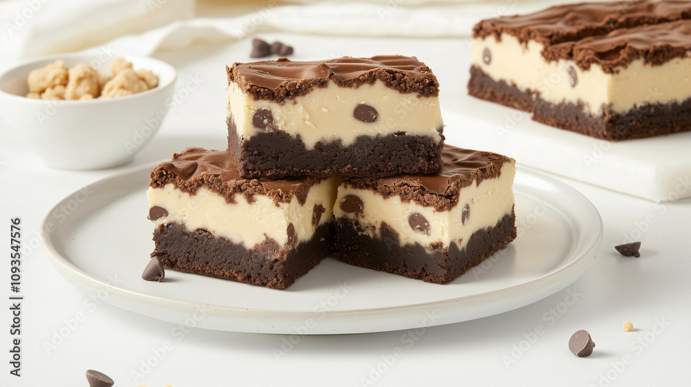 Fudgy Peanut Butter Cookie Dough Brownies - Ultimate Decadent Dessert Fudgy Peanut Butter Cookie Dough Brownies - Ultimate Decadent Dessert