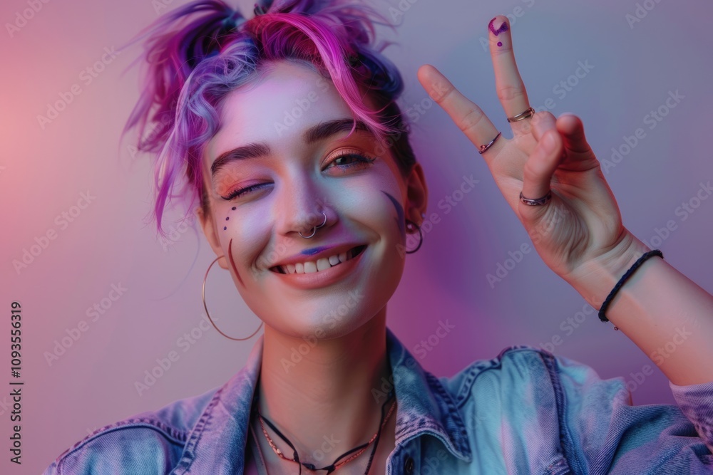 Obraz premium Binary