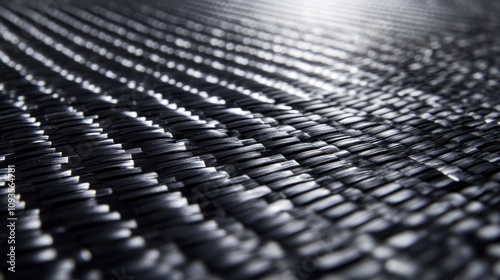 Wallpaper Mural Close-up of dark woven textile fabric texture. Torontodigital.ca