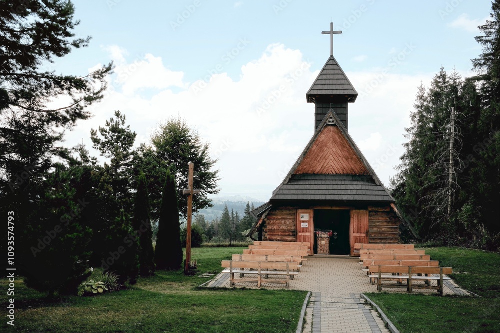 Chapel of Our Lady of the Rosary in Zakopane, Poland Chapel of Our Lady of the Rosary in Zakopane, Poland