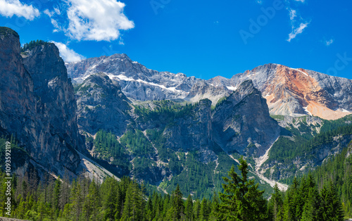 A pic of the majestic Dolomite mountains