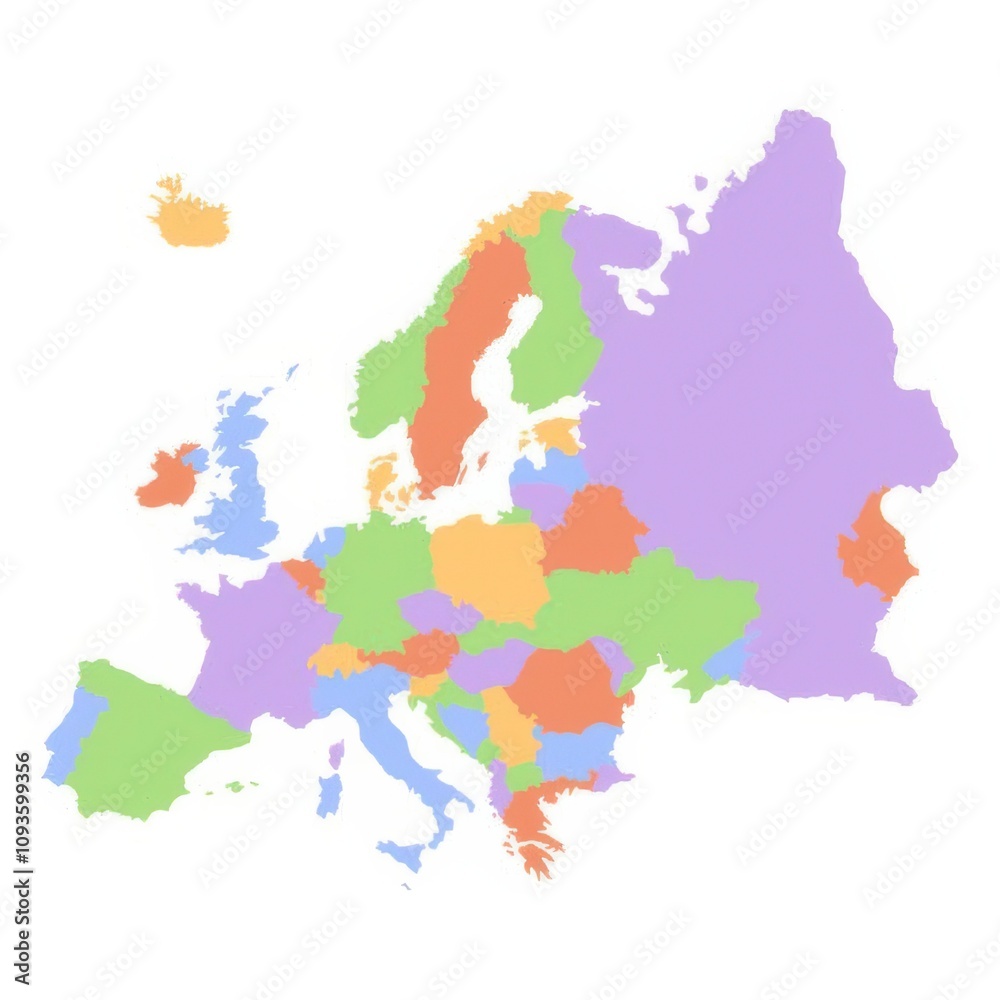 Fototapeta premium world map
