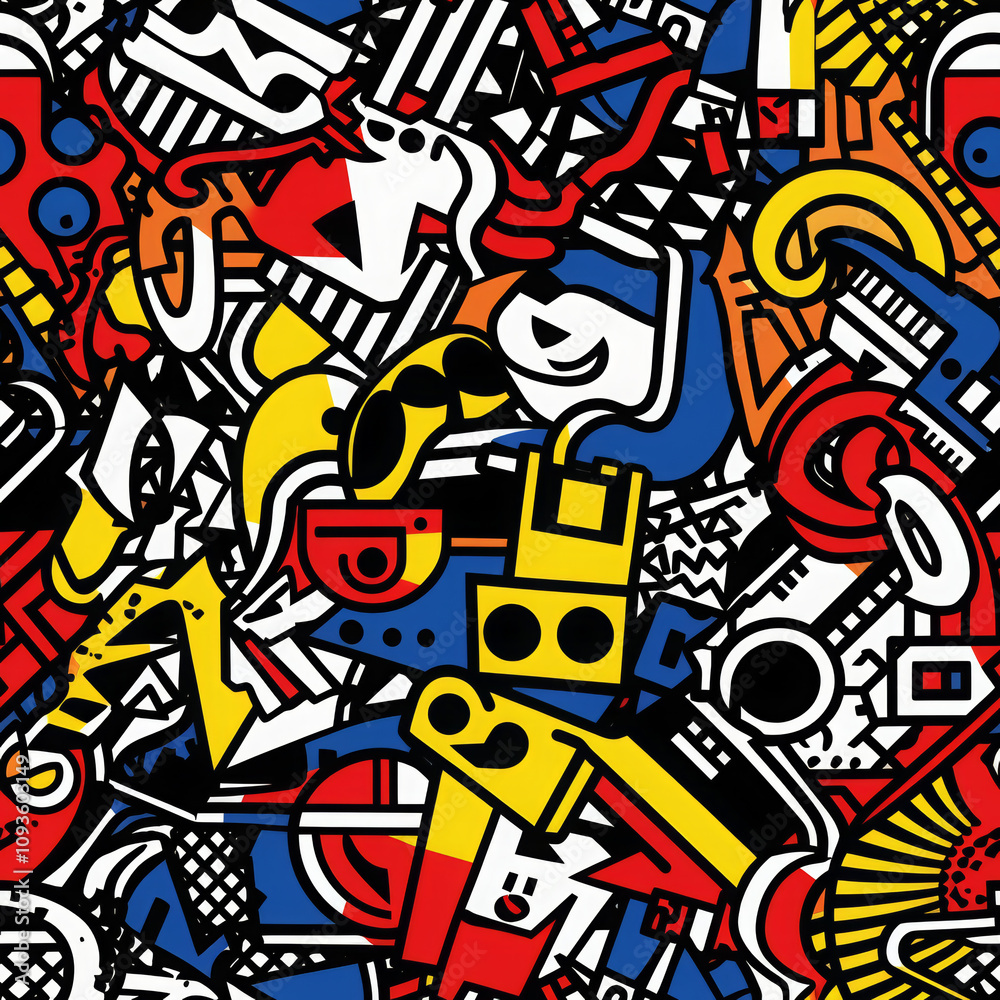 Retro Comic Book Pop Art Retro Comic Book Pop Art