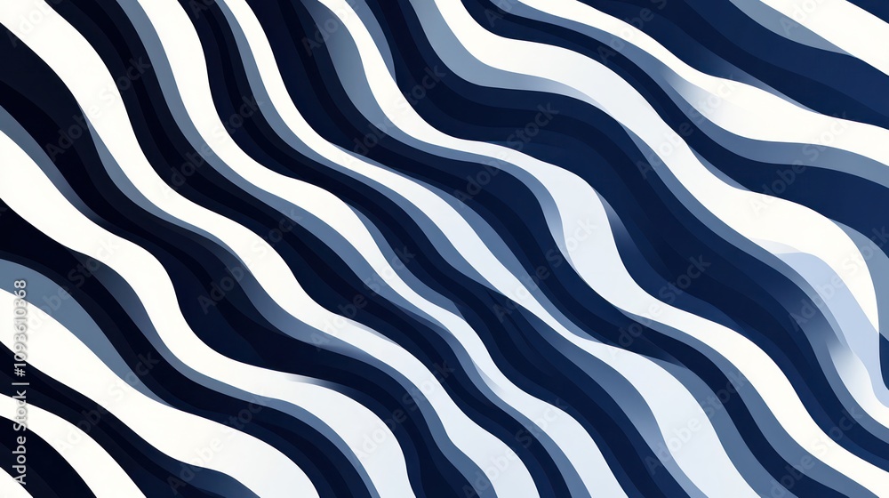 Blue and white zebra stripes a simple vector graphics Blue and white zebra stripes a simple vector graphics