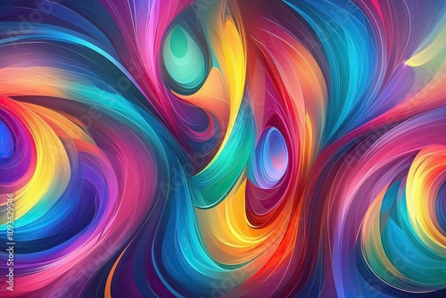 Vibrant Abstract Light Background Design for Creative Projects