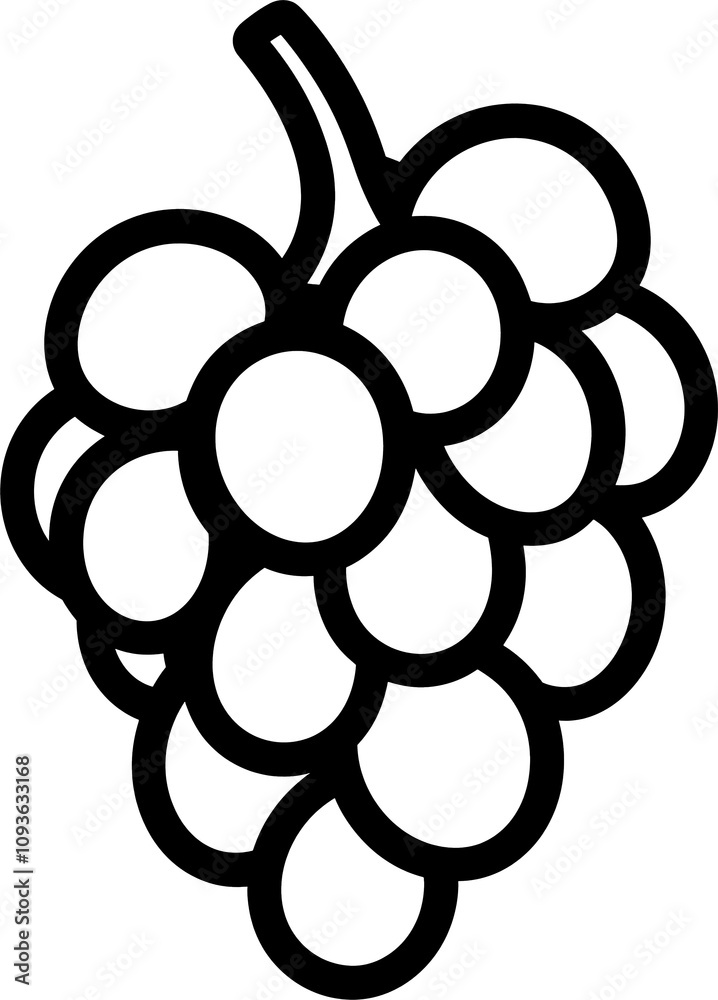 bunch of grapes illustration bunch of grapes illustration