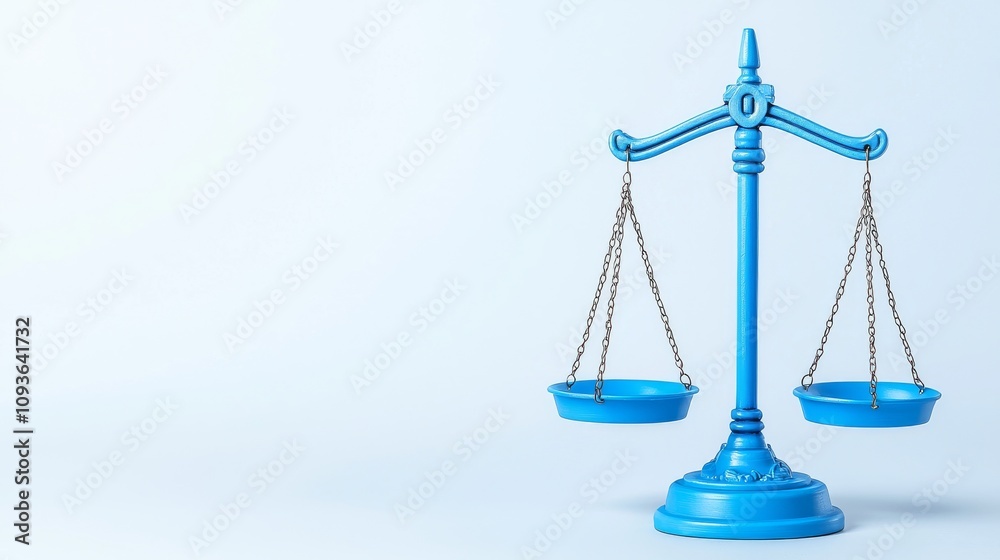 Unbiased stock, Scales of Justice in the Digital World Concept. Digital illustration of Scales against a futuristic blue data network background. Fairness and equality in ethical AI systems. Unbiased stock, Scales of Justice in the Digital World Concept. Digital illustration of Scales against a futuristic blue data network background. Fairness and equality in ethical AI systems.