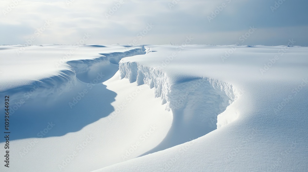 Snowdrift isolated on white background for design Snowdrift isolated on white background for design