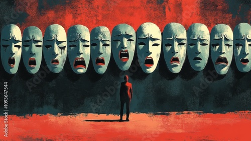 The Masked Self, Schizophrenia photo