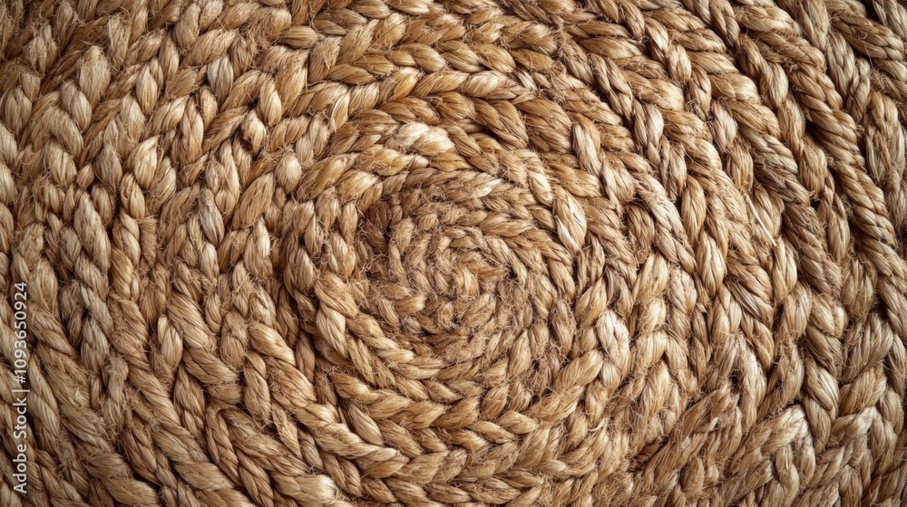 Spiral Woven Natural Fiber Texture Spiral Woven Natural Fiber Texture