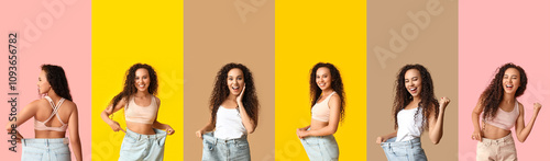 Collage of slim African-Ame...