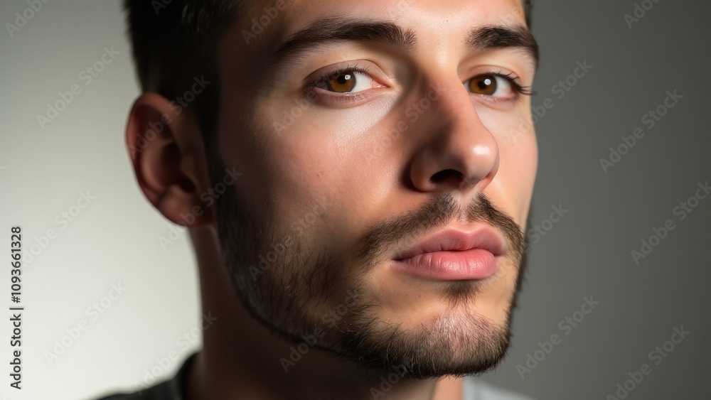 A man with the best small beard style, offering a minimalist appearance with a clean, modern fade. A man with the best small beard style, offering a minimalist appearance with a clean, modern fade.