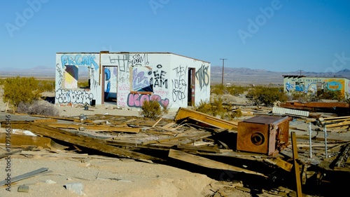 Abandoned Buildings in Twentynine Palms California photo