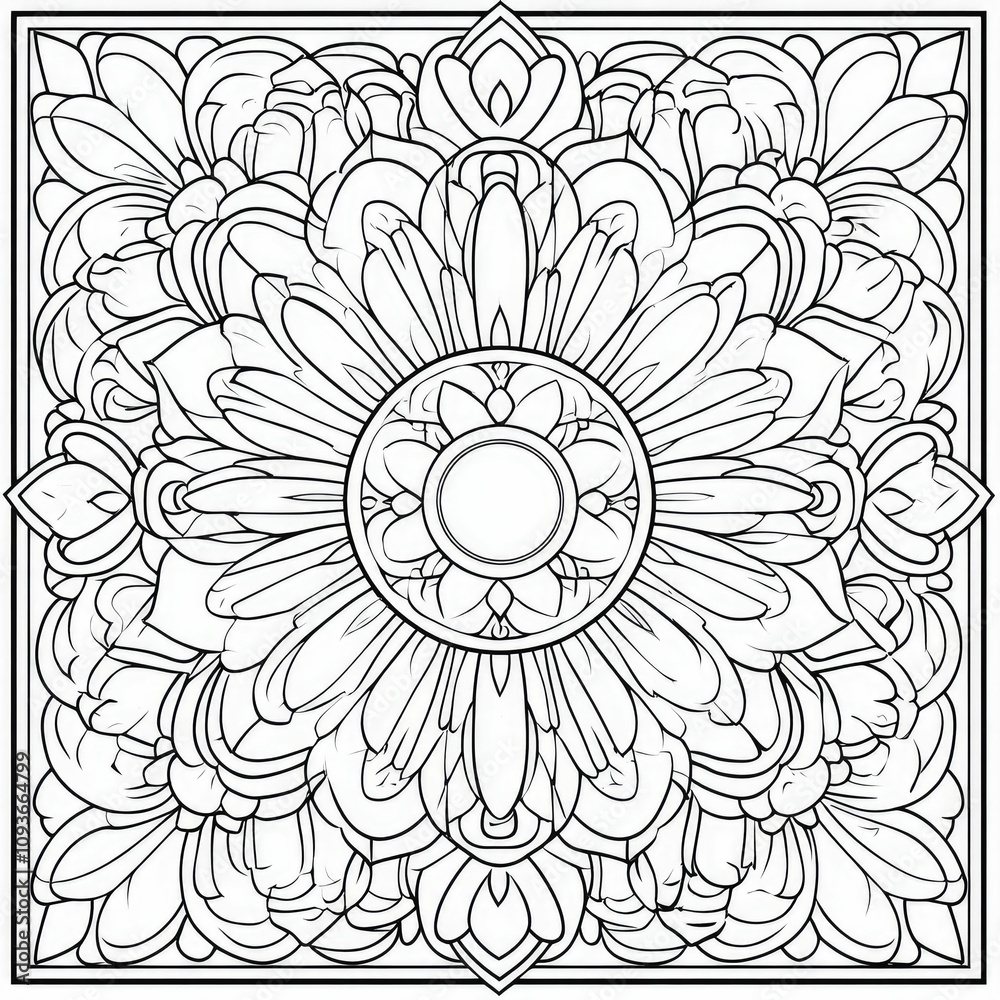 black and white spiritual symbol mandala coloring book black and white spiritual symbol mandala coloring book