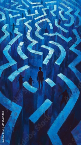 The Intrusive Maze, Schizophrenia