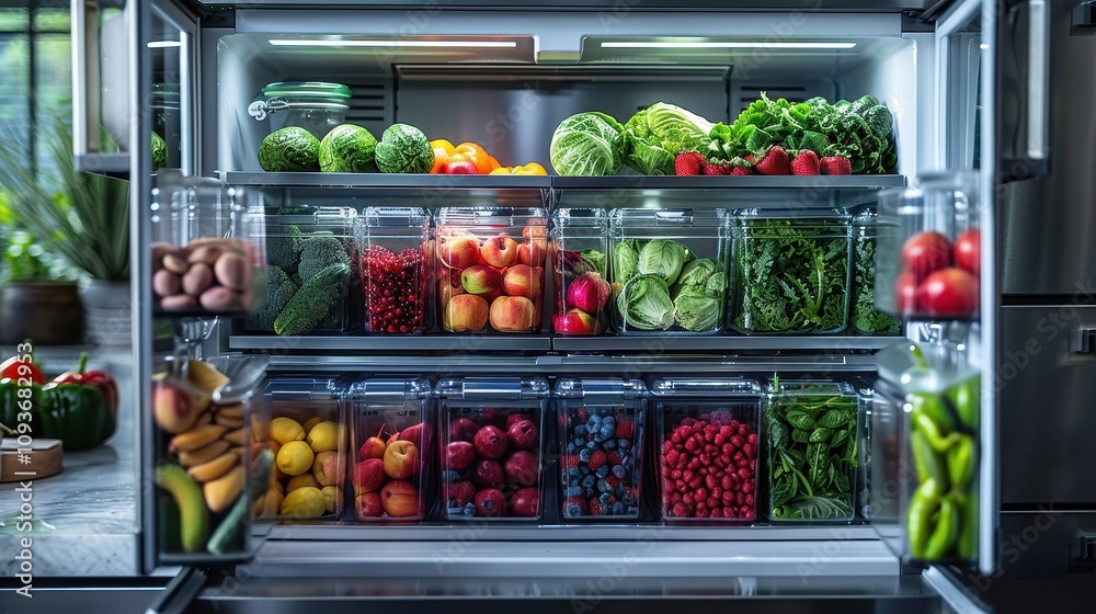 open fridge with vegetable open fridge with vegetable