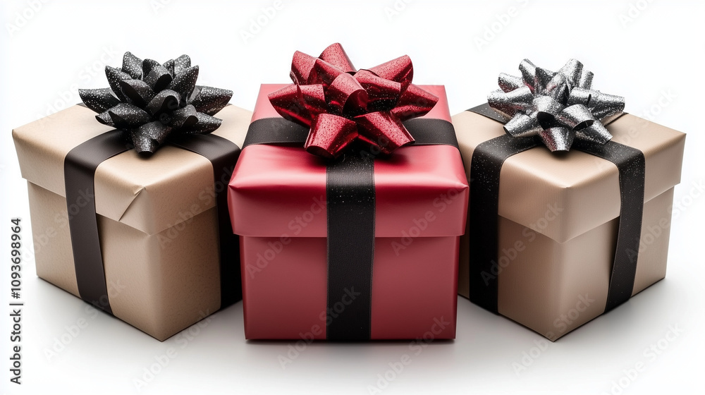 Obraz premium Gift box on white background