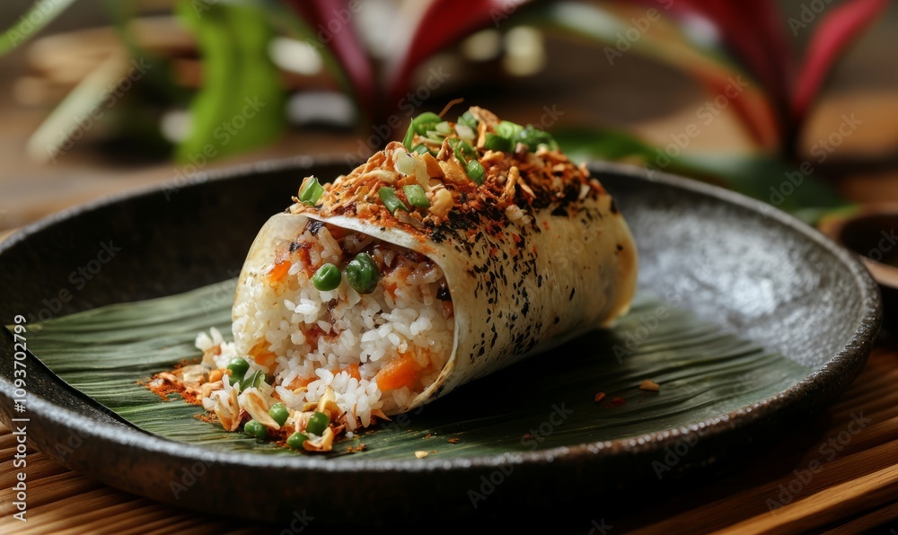 Deliciously wrapped rice dish Deliciously wrapped rice dish