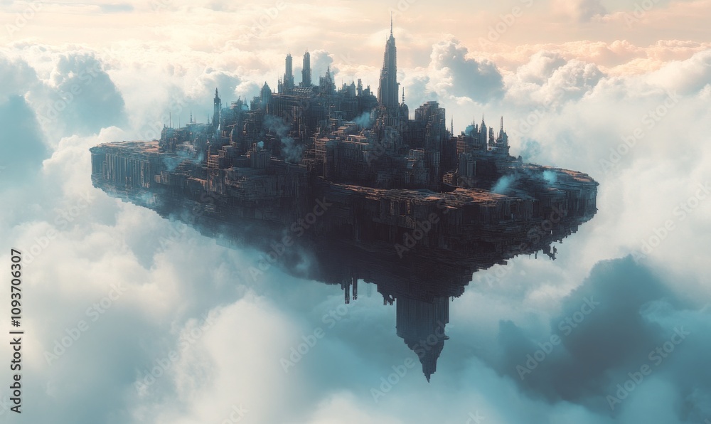 Floating City in the Clouds Floating City in the Clouds