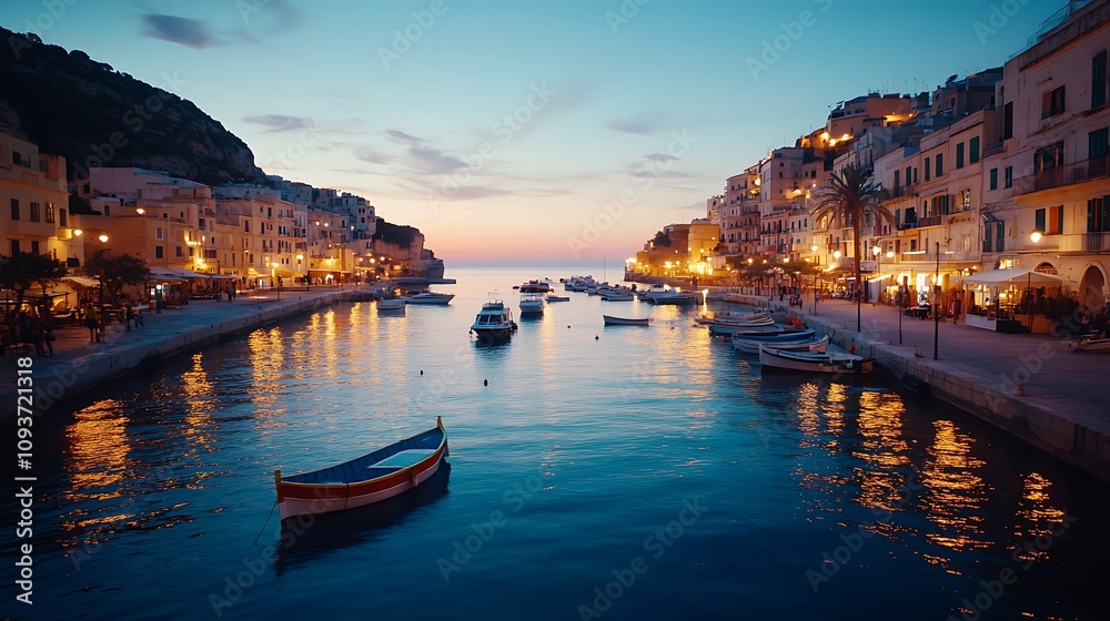 Obraz premium city at night