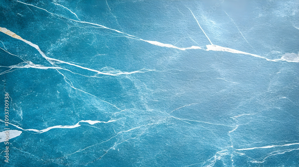 Fototapeta premium Abstract Blue Marble Background with Intricate White Veins and Textures for Elegant Design Concepts and Creative Projects in Digital or Print Formats