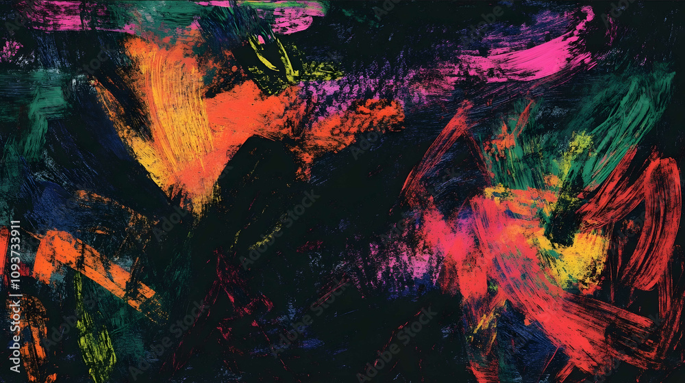 dark and colorful abstract design messy and in crayon dark and colorful abstract design messy and in crayon