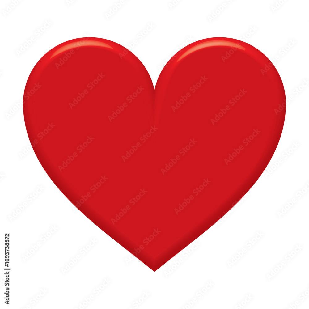 Red 3d heart isolated on white background, trendy vector illustration icon design. I love you symbol. Happy Valentine's Day. Healt care concept sign vector. Love and romance sign. Red 3d heart isolated on white background, trendy vector illustration icon design. I love you symbol. Happy Valentine's Day. Healt care concept sign vector. Love and romance sign.