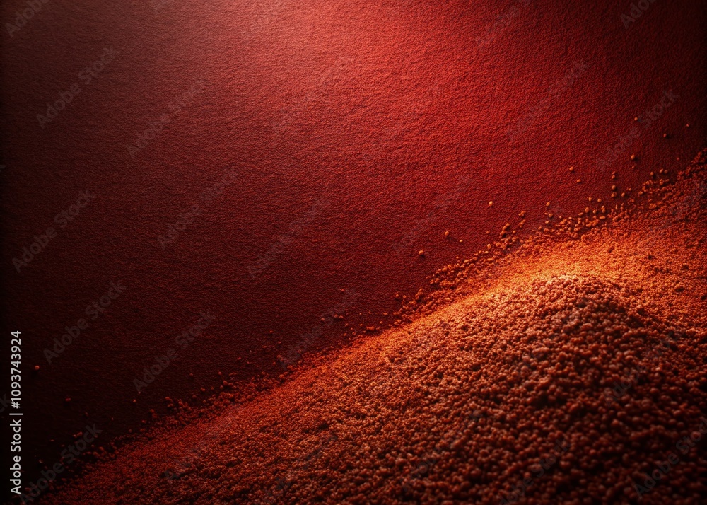 Abstract Background with Grainy Texture Transitioning from Red to Brown for Product Photography and Marketing Purposes