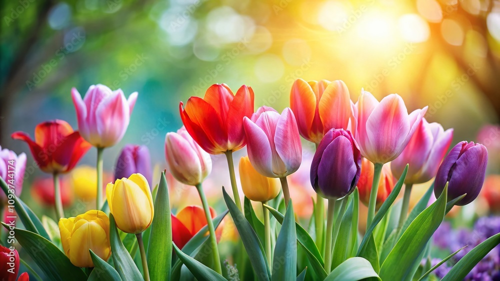 Vibrant Easter Tulips in a Candid Spring Setting with Soft Natural Light, Perfect for Celebrating the Joy of Easter and Fresh Spring Blooms in Your Photography Collection Vibrant Easter Tulips in a Candid Spring Setting with Soft Natural Light, Perfect for Celebrating the Joy of Easter and Fresh Spring Blooms in Your Photography Collection