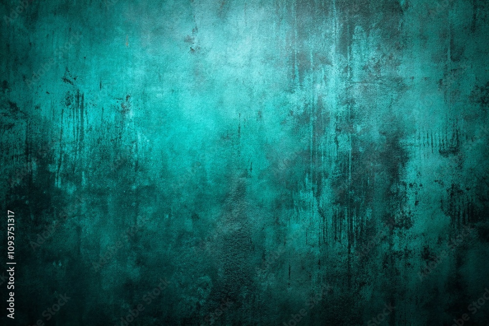 Abstract Teal and Black Grungy Texture Background with Empty Space, Grainy Noise, and Bright Light Glow for Architectural Photography and Design Projects Abstract Teal and Black Grungy Texture Background with Empty Space, Grainy Noise, and Bright Light Glow for Architectural Photography and Design Projects