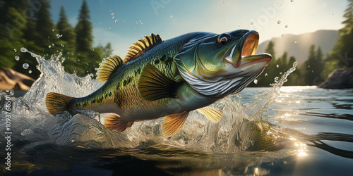 fish jumping out of water