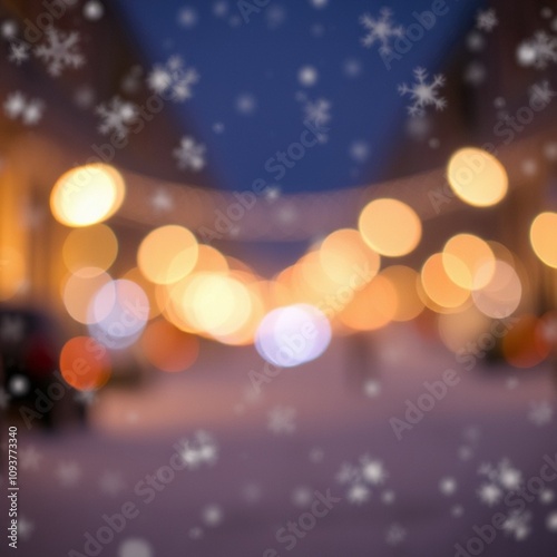 Festive Christmas Season Celebration Background