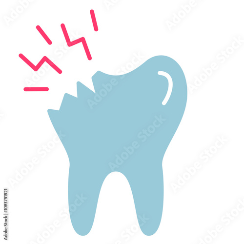 Toothache and Tooth Infection Icon