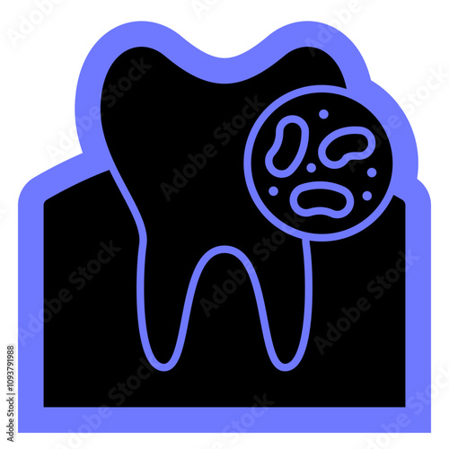 Toothache and Tooth Infection Icon