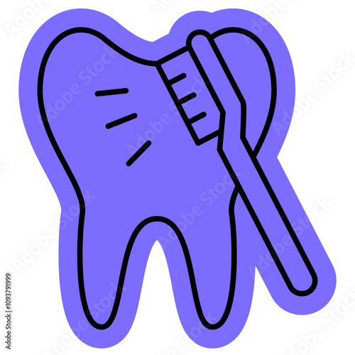 Toothache and Tooth Infection Icon