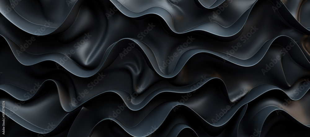 glowing black wave pattern background, curve 3 glowing black wave pattern background, curve 3