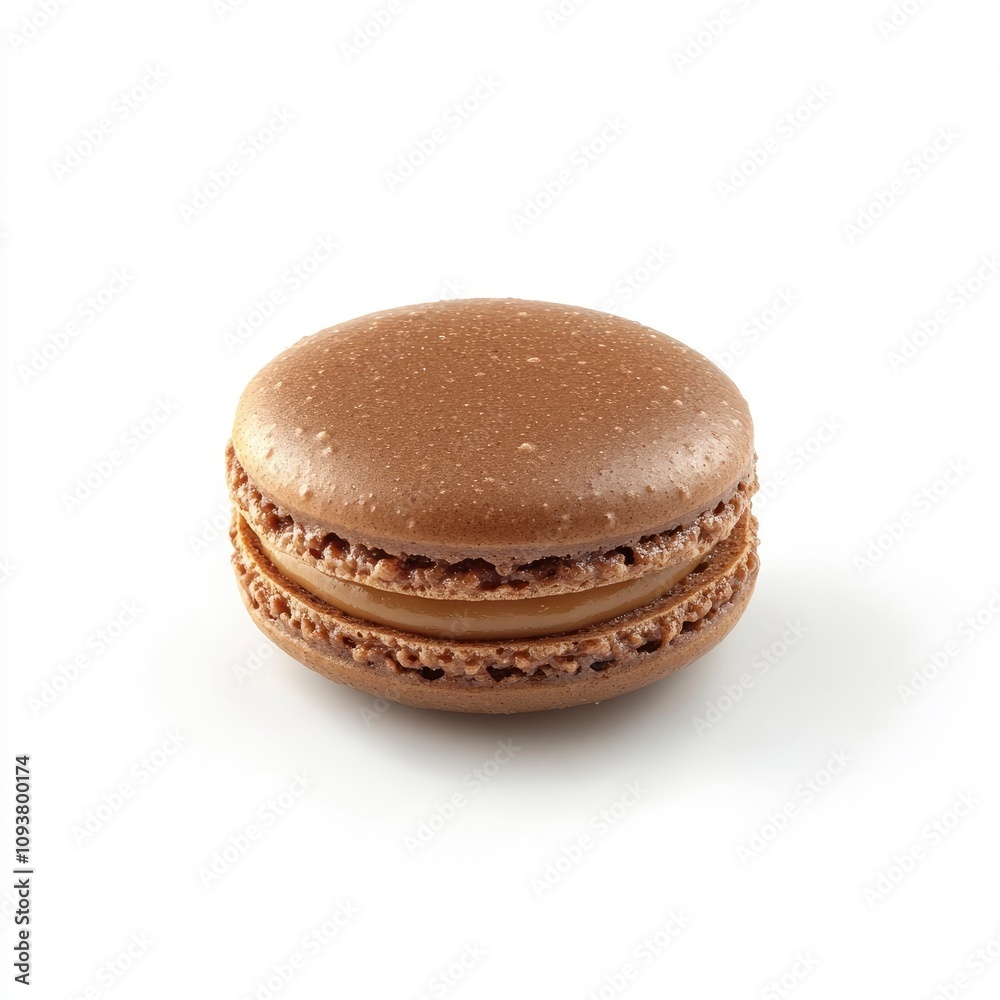 Macaroon isolated in white background, ai Macaroon isolated in white background, ai