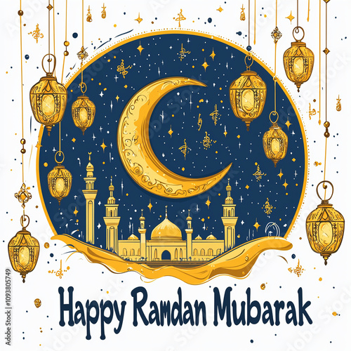 Ramadan Kareem, The Glow of Faith and Festivity.