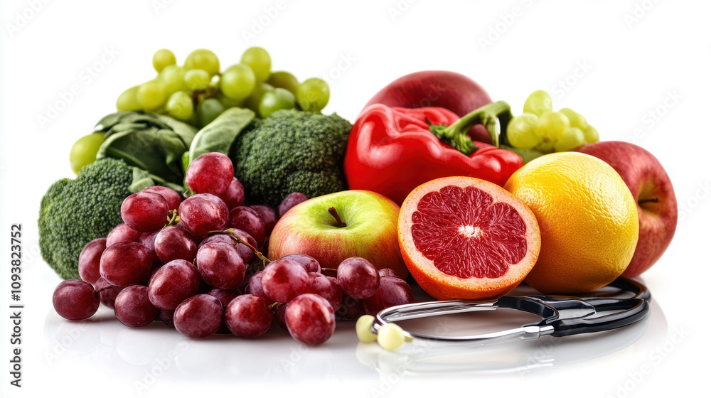 fruits and vegetables isolated fruits and vegetables isolated