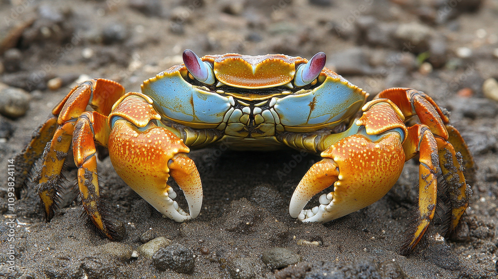 crab on the beach crab on the beach