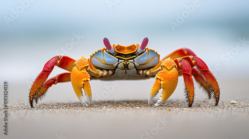crab on the beach