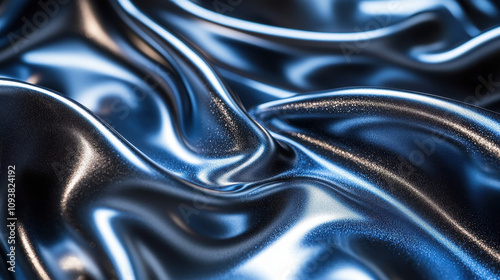 Metallic fabric background