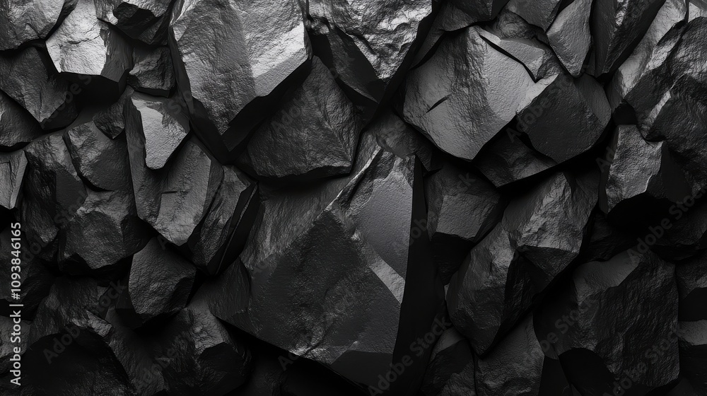 Abstract Black Rock Formation Texture Background Abstract Black Rock Formation Texture Background